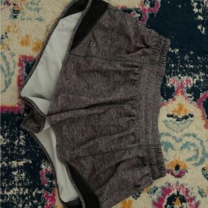 Gray Women's Lululemon Hotty hot Shorts